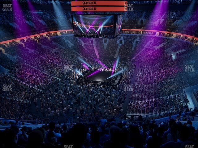 TD Garden - Section Balcony 322 Seat View