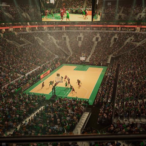 TD Garden - Section Balcony 322 Seat View