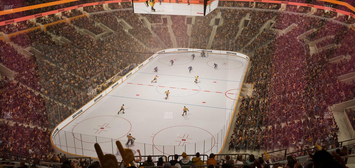 TD Garden - Section Balcony 322 Seat View