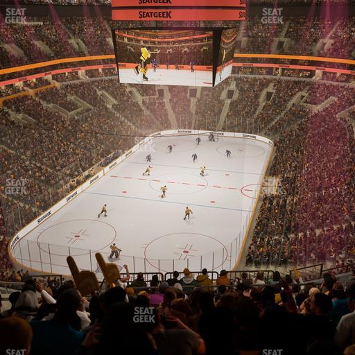 TD Garden - Section Balcony 322 Seat View