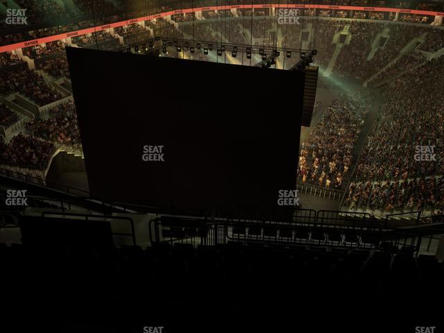 TD Garden - Section Balcony 322 Seat View