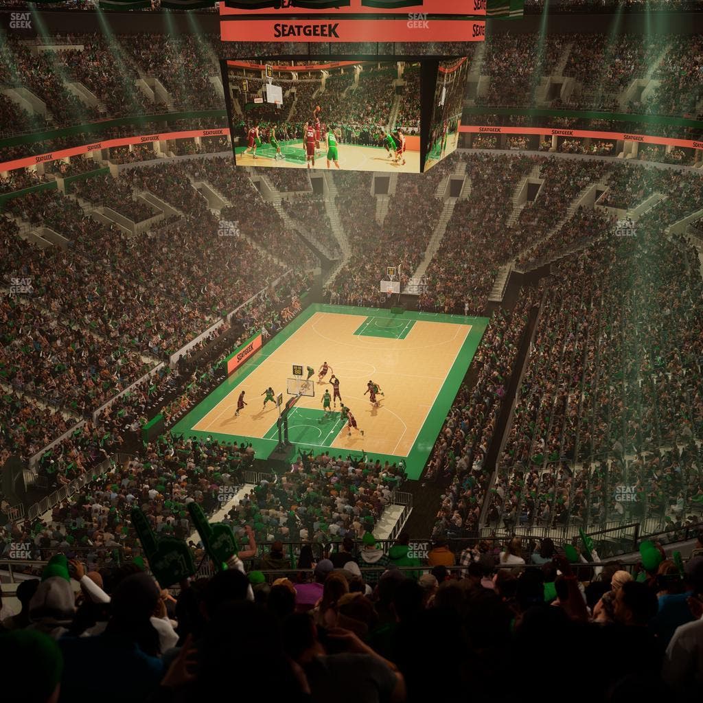 TD Garden - Section Balcony 322 Seat View