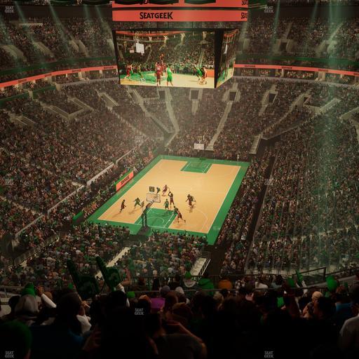 TD Garden - Section Balcony 322 Seat View