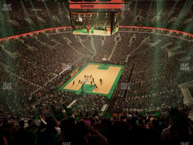 TD Garden - Section Balcony 322 Seat View TD Garden - Section Balcony 322 Seat View