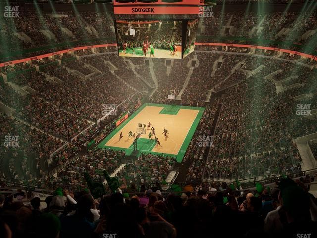 TD Garden - Section Balcony 322 Seat View