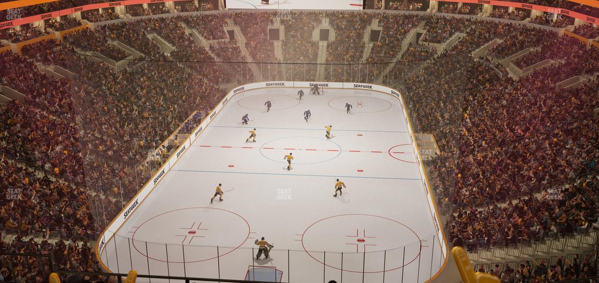 TD Garden - Section Balcony 323 Seat View