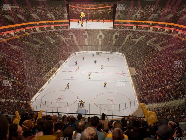 TD Garden - Section Balcony 323 Seat View