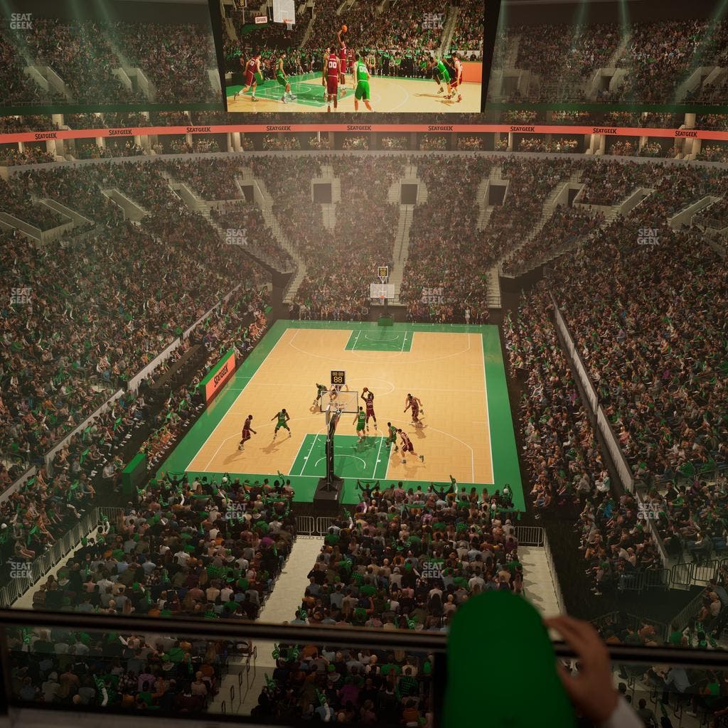 TD Garden - Section Balcony 323 Seat View