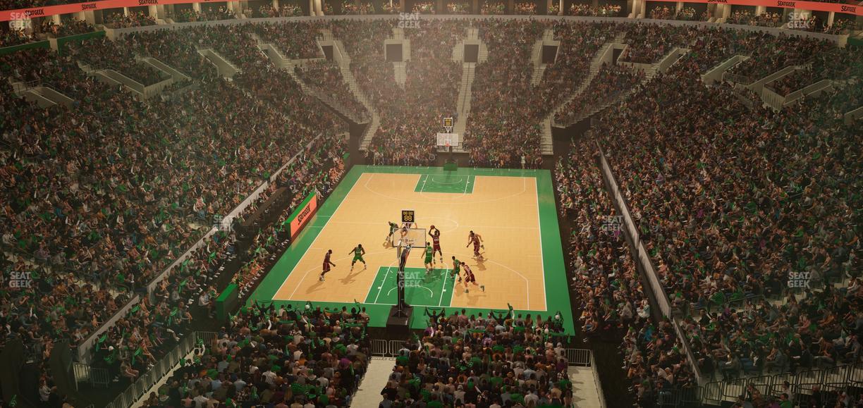 TD Garden - Section Balcony 323 Seat View