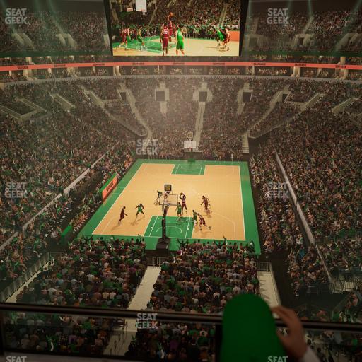 TD Garden - Section Balcony 323 Seat View