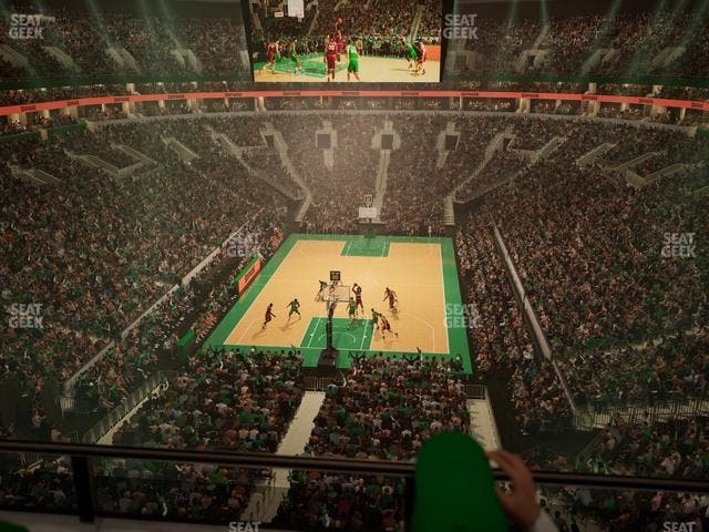 TD Garden - Section Balcony 323 Seat View