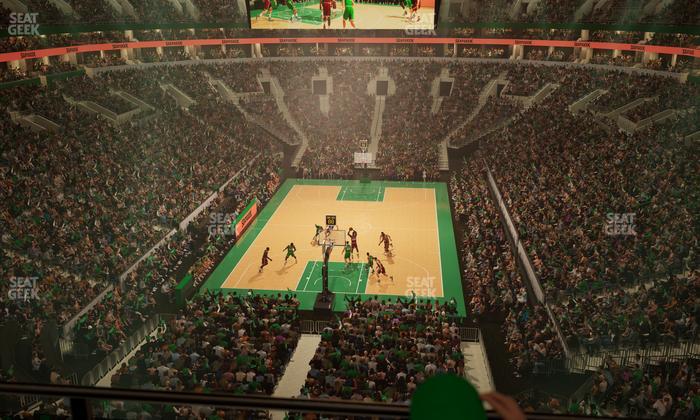 TD Garden - Section Balcony 323 Seat View