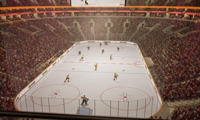 TD Garden - Section Balcony 323 Seat View