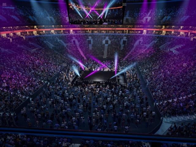 TD Garden - Section Balcony 323 Seat View