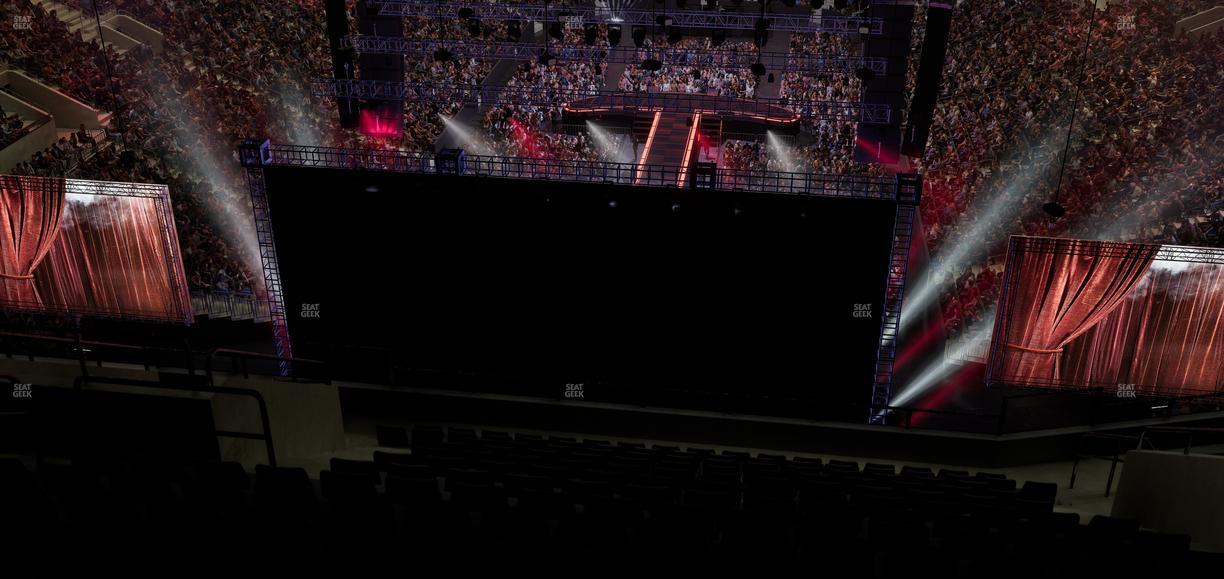 TD Garden - Section Balcony 323 Seat View