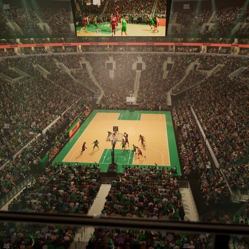 TD Garden - Section Balcony 323 Seat View