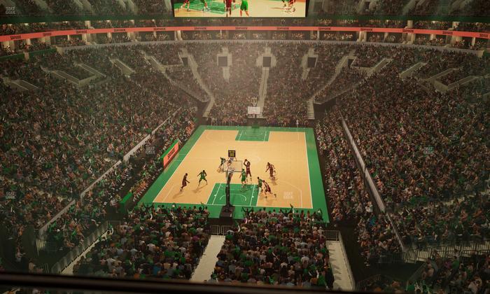 TD Garden - Section Balcony 323 Seat View