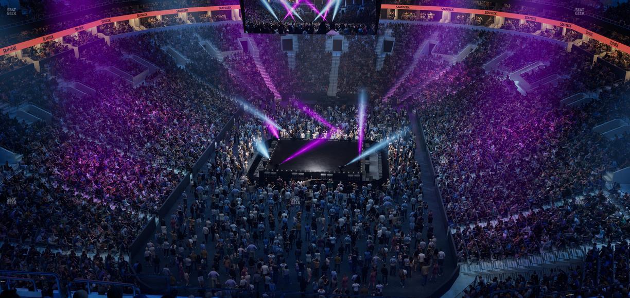 TD Garden - Section Balcony 323 Seat View