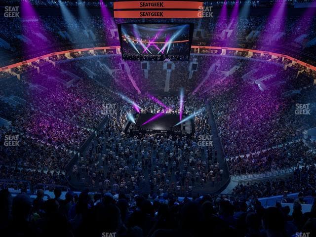 TD Garden - Section Balcony 323 Seat View