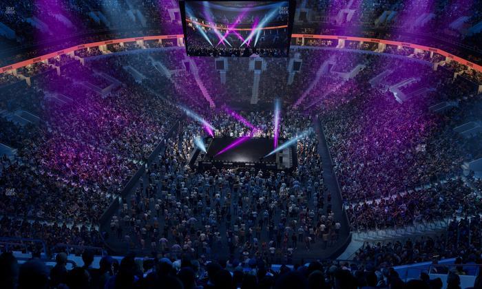 TD Garden - Section Balcony 323 Seat View