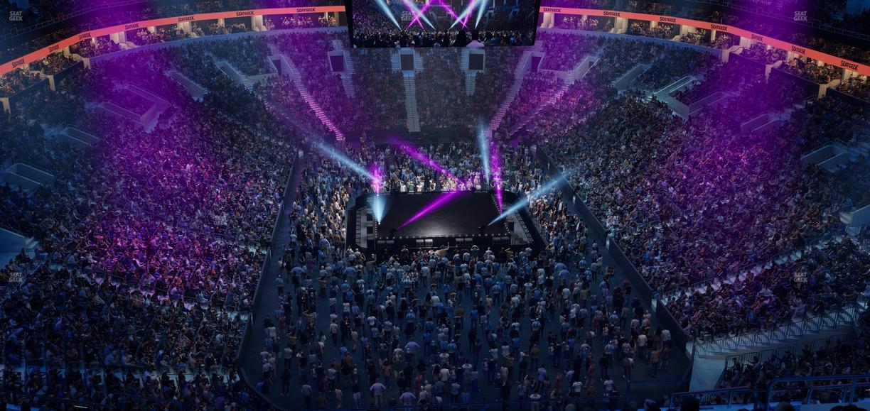 TD Garden - Section Balcony 324 Seat View