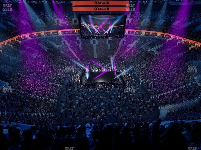 TD Garden - Section Balcony 324 Seat View