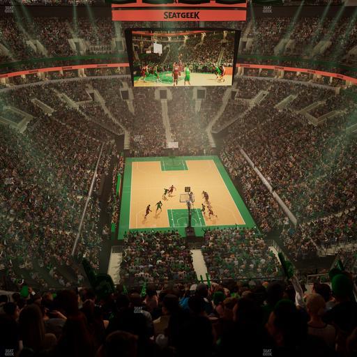 TD Garden - Section Balcony 324 Seat View