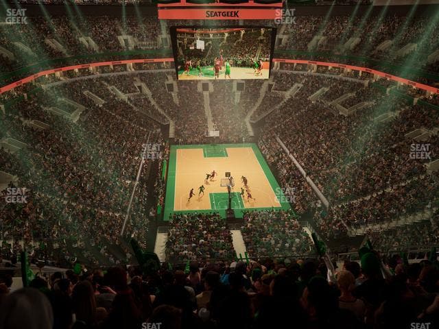 TD Garden - Section Balcony 324 Seat View