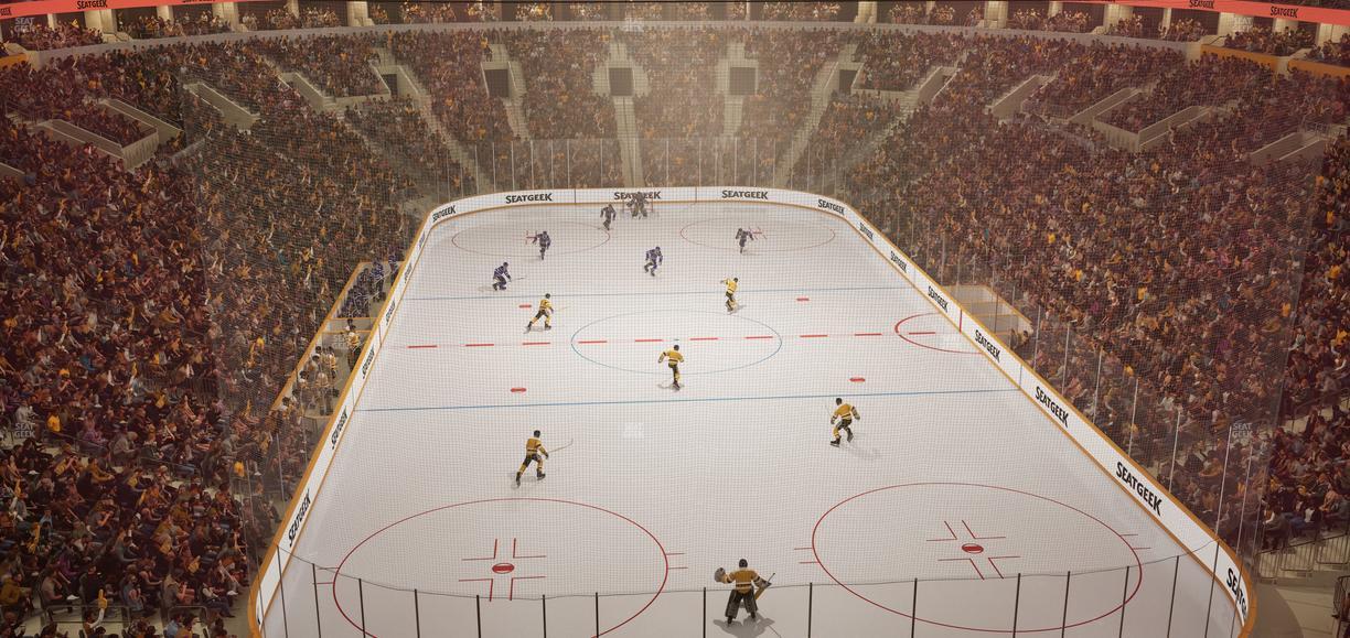 TD Garden - Section Balcony 324 Seat View