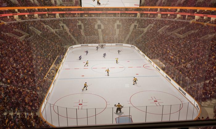 TD Garden - Section Balcony 324 Seat View