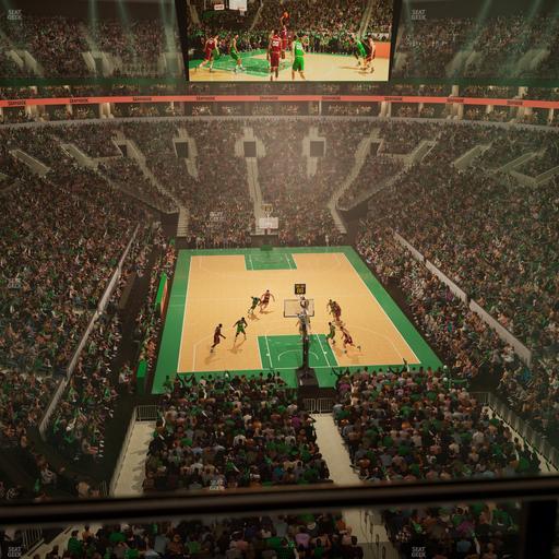 TD Garden - Section Balcony 324 Seat View