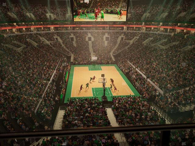 TD Garden - Section Balcony 324 Seat View