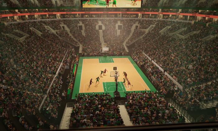 TD Garden - Section Balcony 324 Seat View