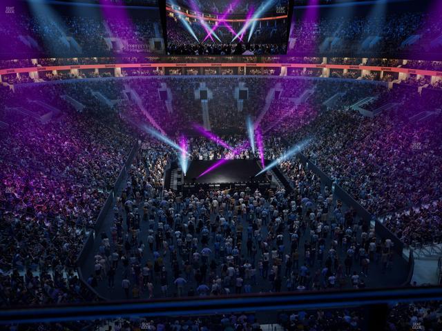 TD Garden - Section Balcony 324 Seat View