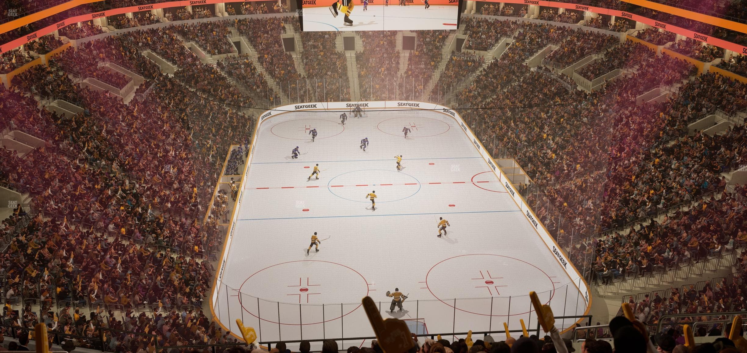 TD Garden - Section Balcony 324 Seat View