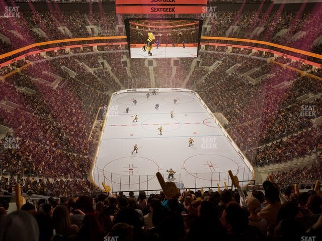 TD Garden - Section Balcony 324 Seat View