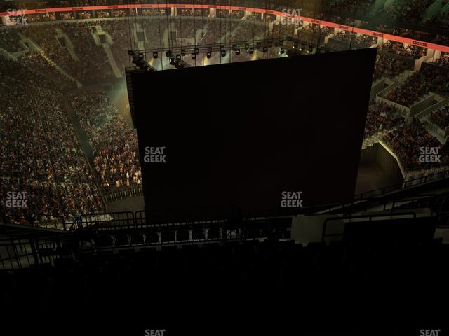 TD Garden - Section Balcony 325 Seat View