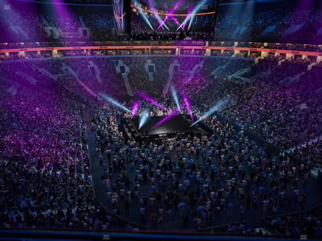 TD Garden - Section Balcony 325 Seat View