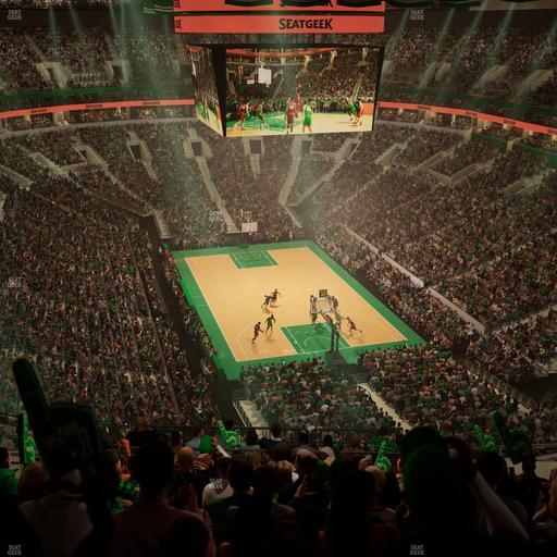 TD Garden - Section Balcony 325 Seat View