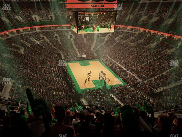 TD Garden - Section Balcony 325 Seat View TD Garden - Section Balcony 325 Seat View