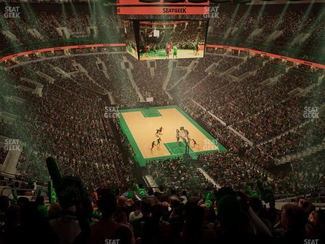 TD Garden - Section Balcony 325 Seat View