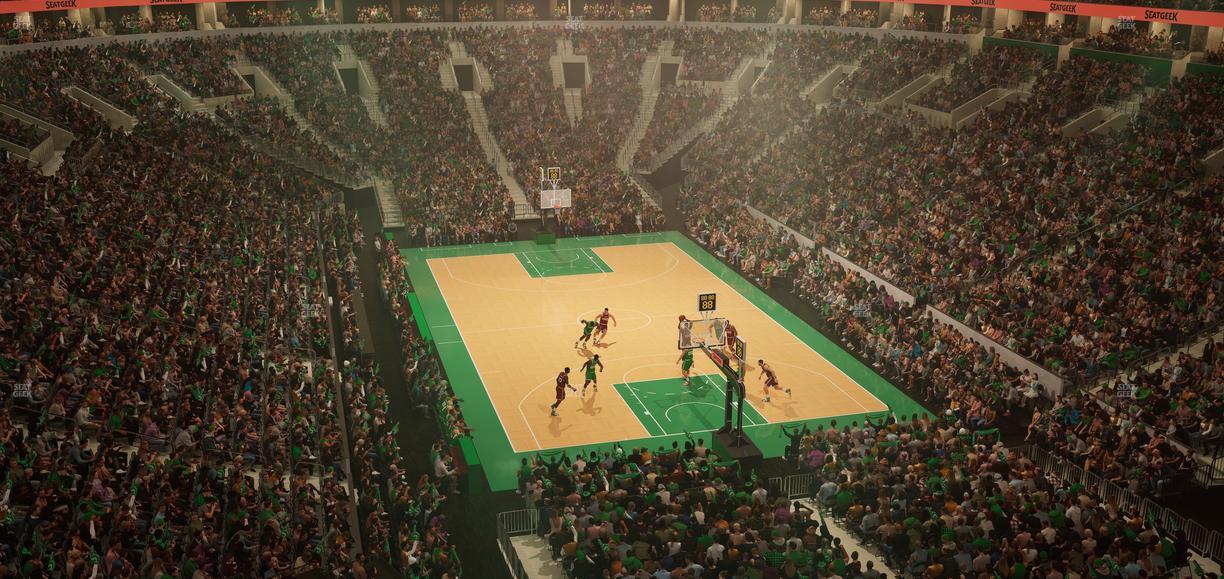 TD Garden - Section Balcony 325 Seat View