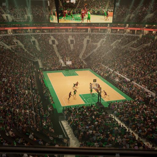 TD Garden - Section Balcony 325 Seat View