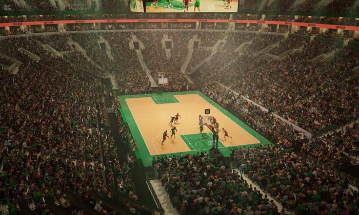 TD Garden - Section Balcony 325 Seat View