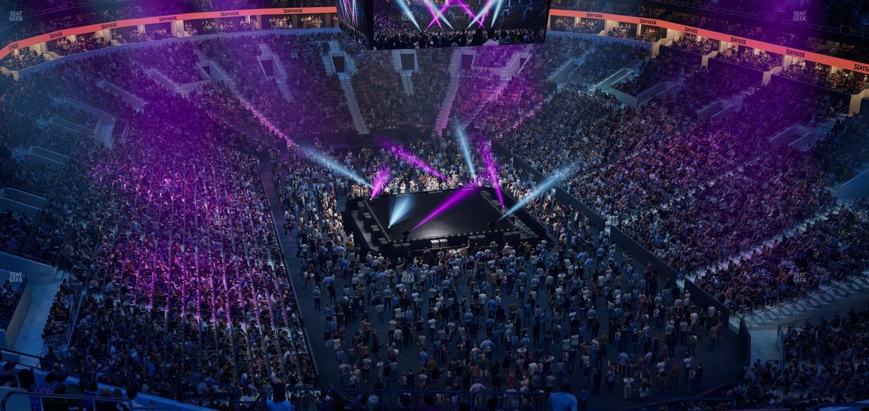 TD Garden - Section Balcony 325 Seat View