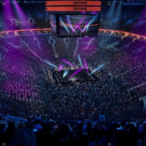 TD Garden - Section Balcony 325 Seat View