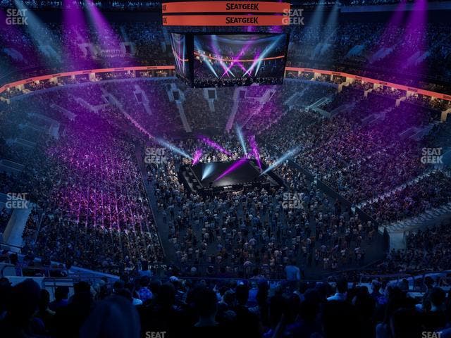 TD Garden - Section Balcony 325 Seat View