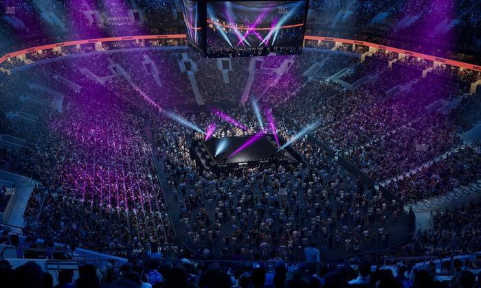 TD Garden - Section Balcony 325 Seat View