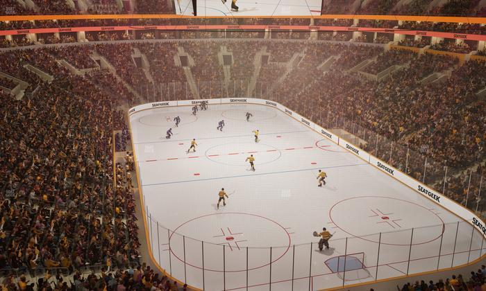 TD Garden - Section Balcony 325 Seat View