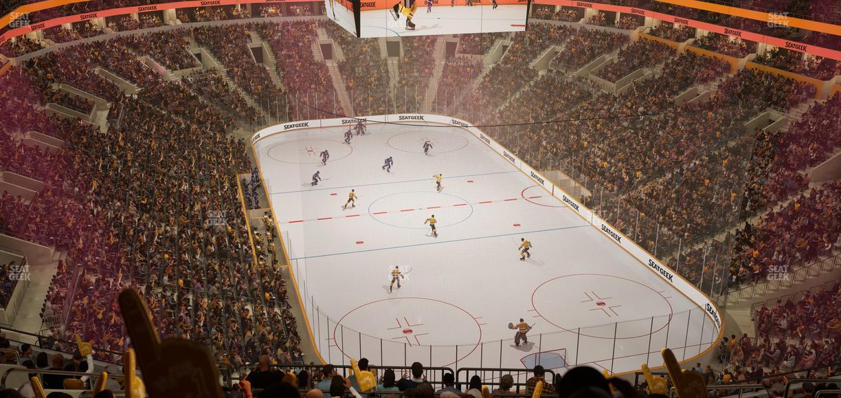 TD Garden - Section Balcony 325 Seat View